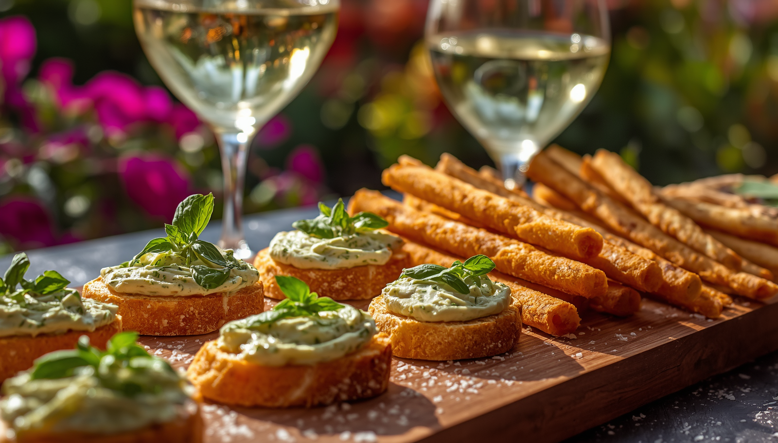 Mediterraner Apero mit Bruschetta