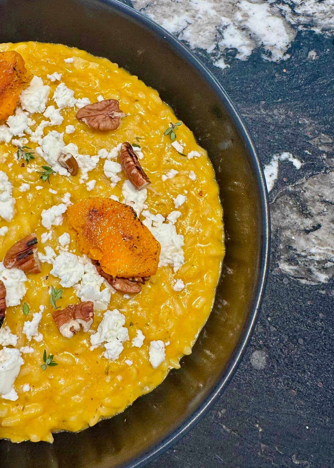Kuerbis Curry Risotto
