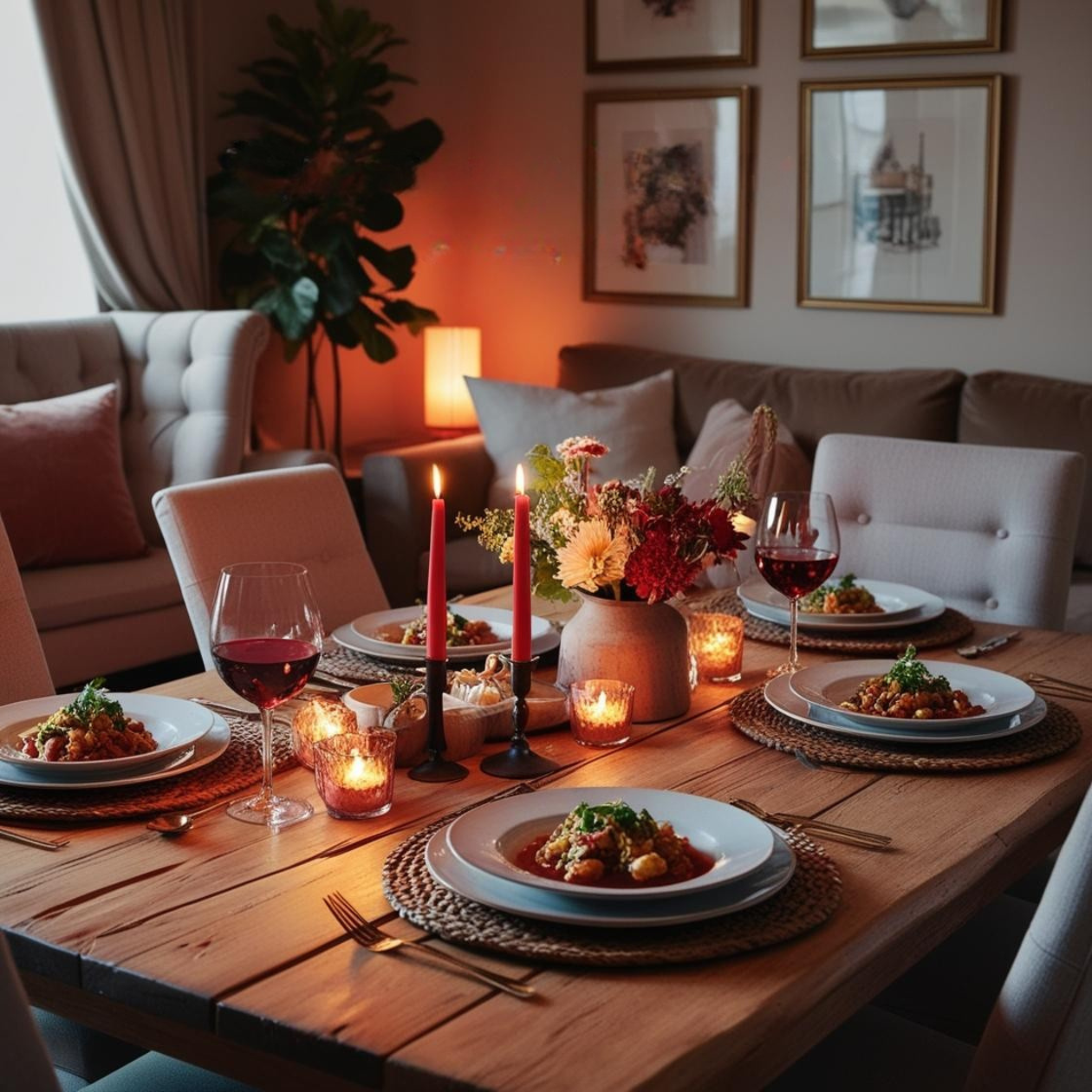 Perfekt für Dinner-Abende