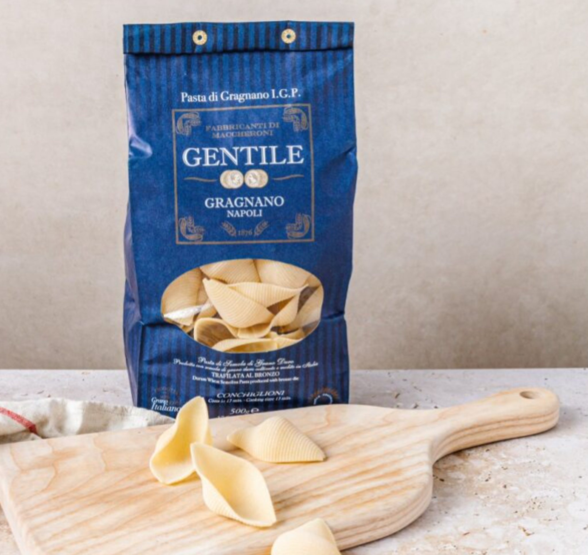 Gentile Conchiglioni - Pasta di Gragnano IGP - 500g