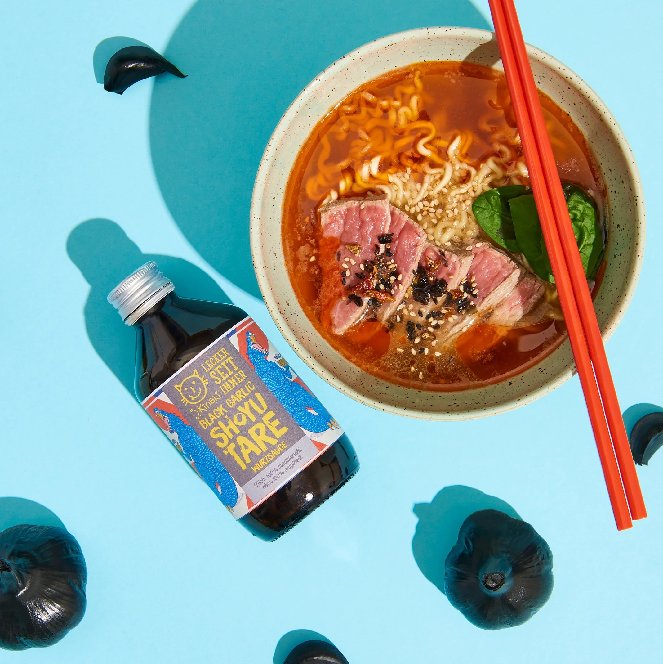 Bio Black Garlic Shoyu Tare - J.Kinski - 250ml