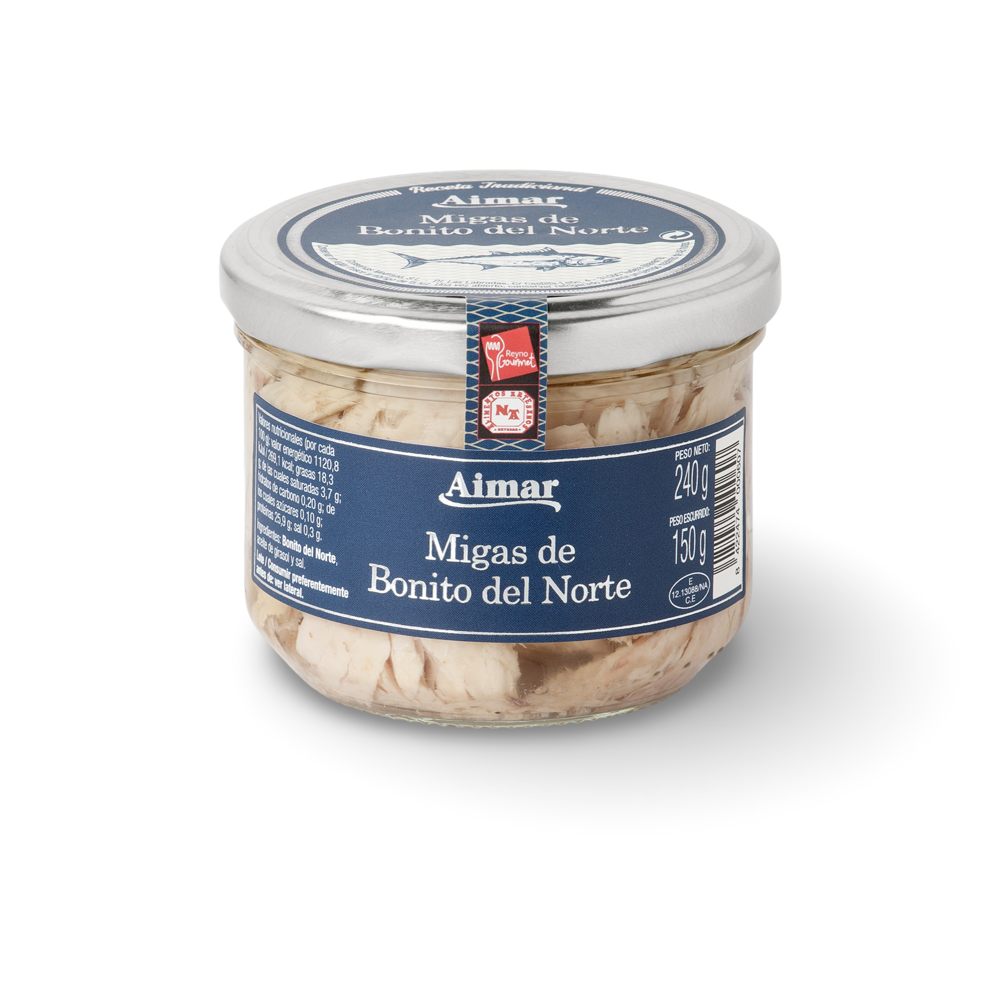 Stücke vom Bonito del Norte - (Weisser Thunfisch)