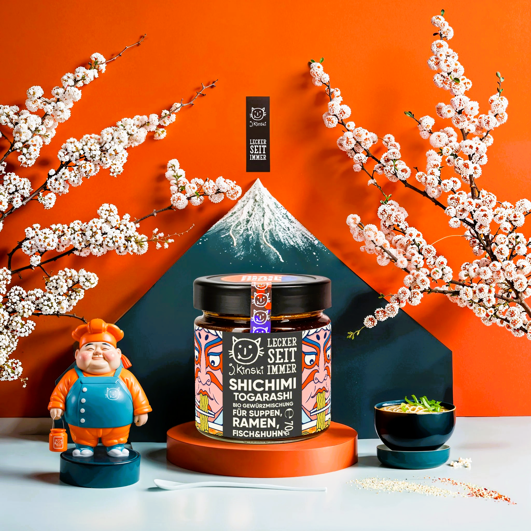 Shichimi Togarashi -Bio Gewürzmischung von J.Kinski 70g