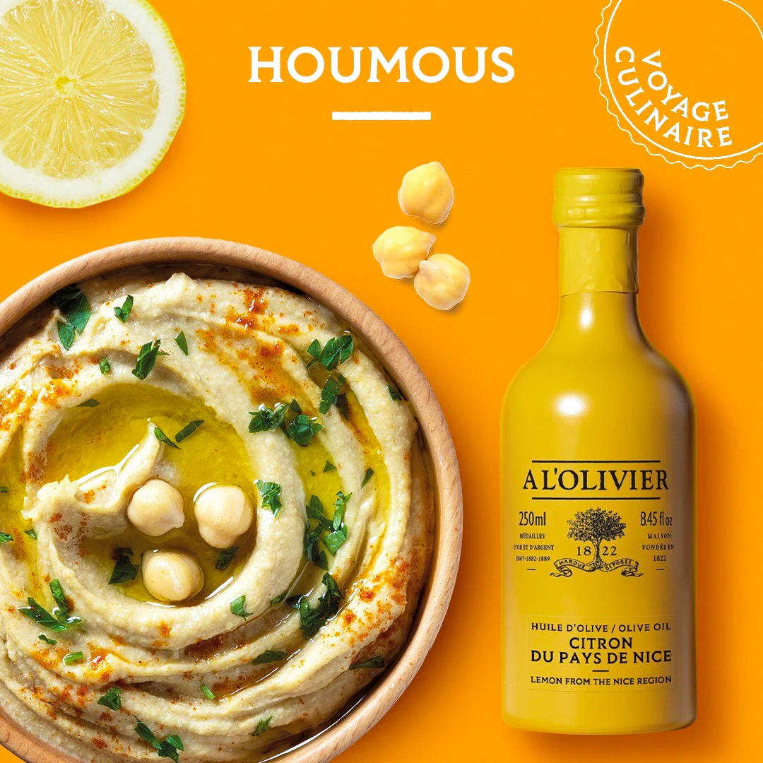 Olivenöl mit Zitronen aus Nizza von A l'Olivier - 250ml
