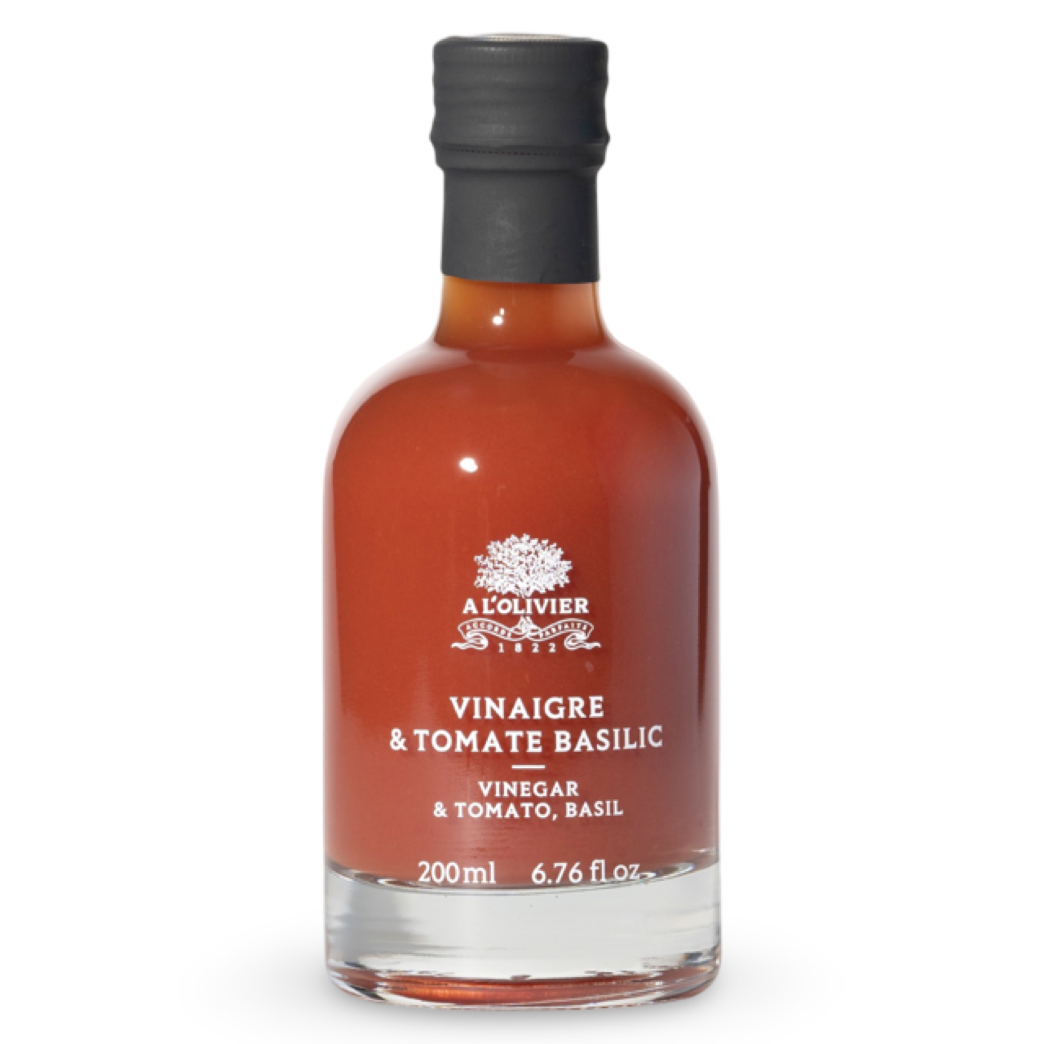 Tomate & Basilikum - Essig von A l'Olivier - 200ml