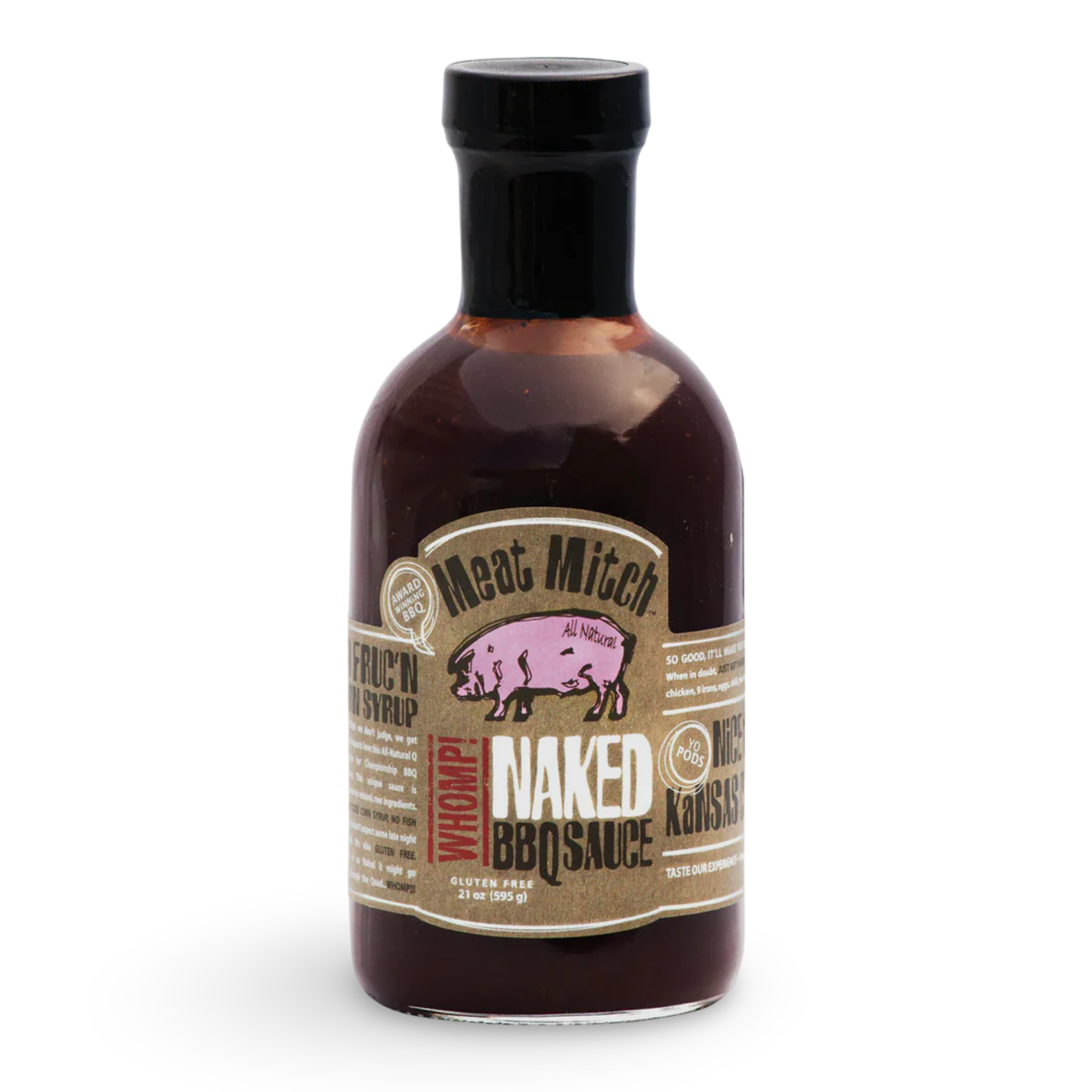 Meat Mitch WHOMP! Naked - BBQ Sauce - 480ml