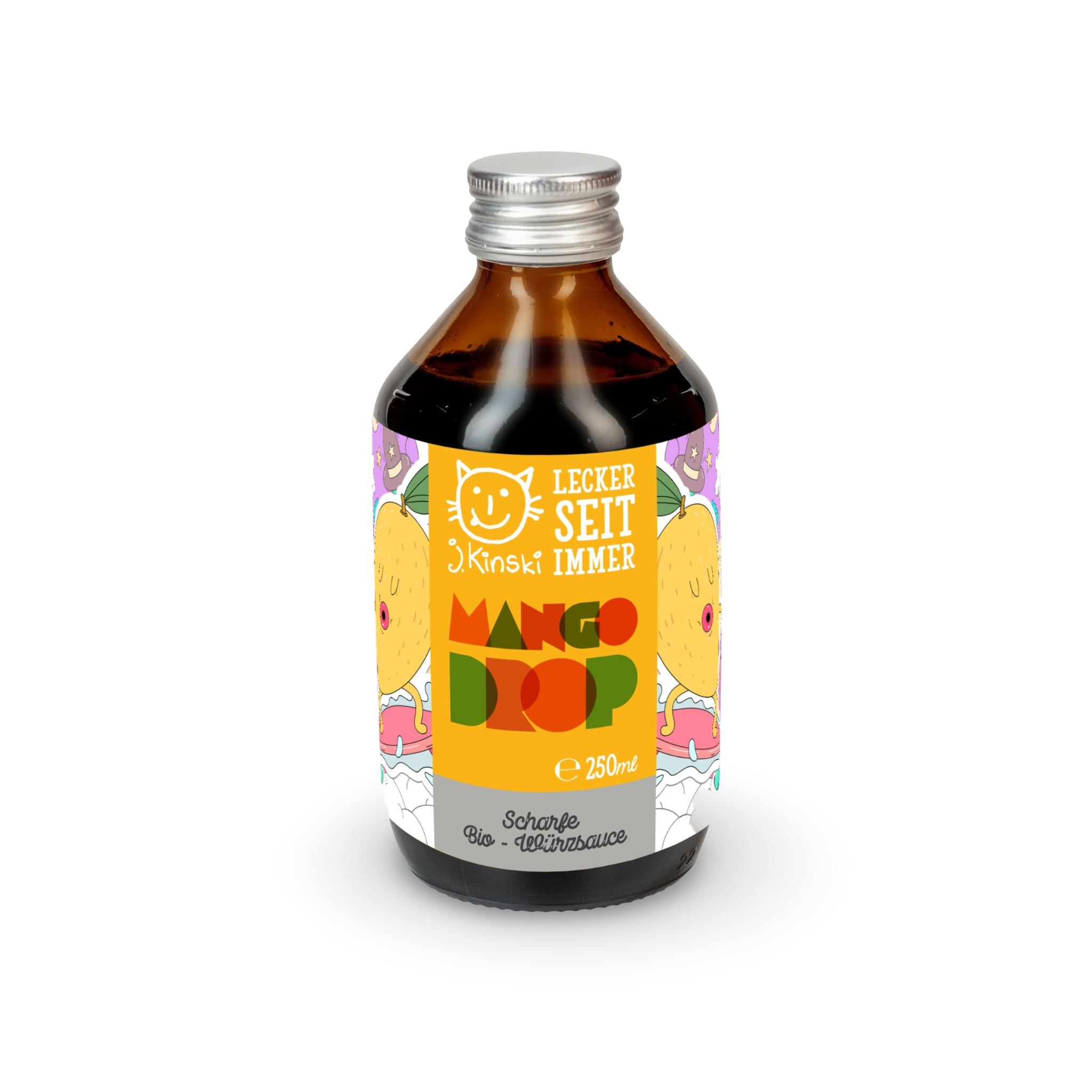 Bio Mango Drop - scharfe Würzsauce von J.Kinski - 250ml - MHD 30.11.2025