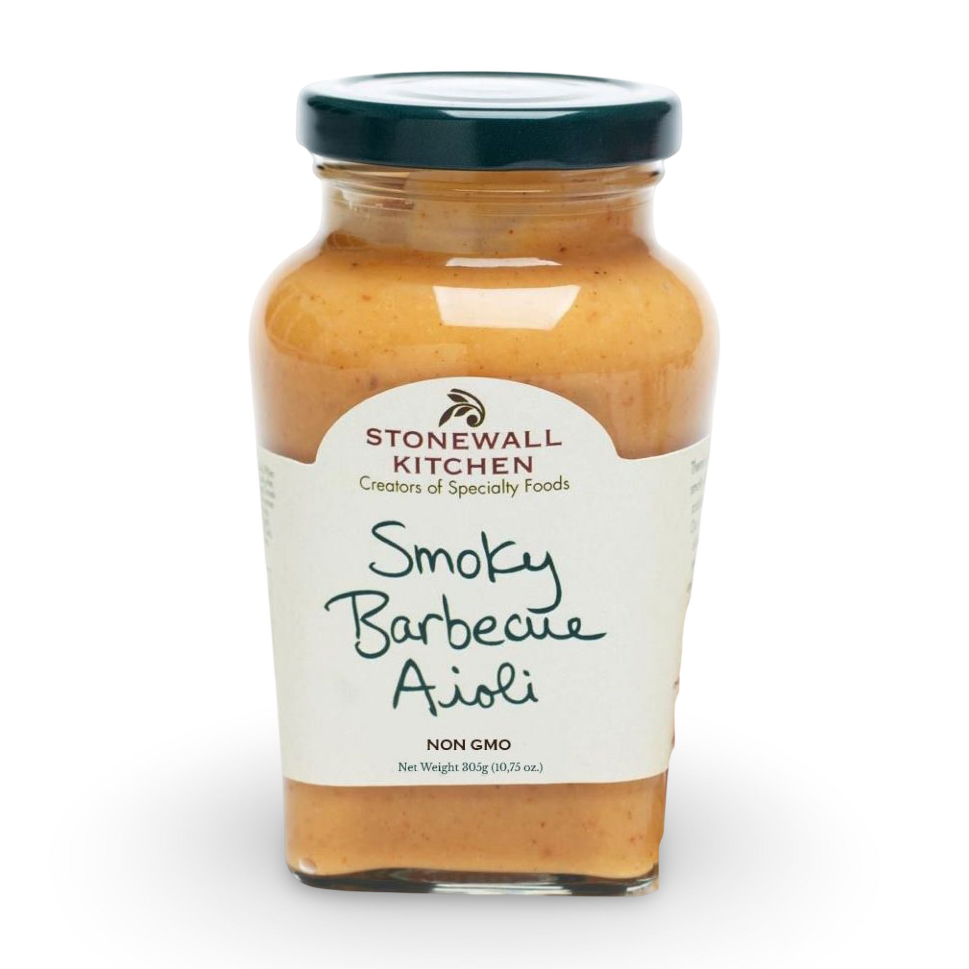 Smoky BBQ Aioli auf weissem Hintergrund