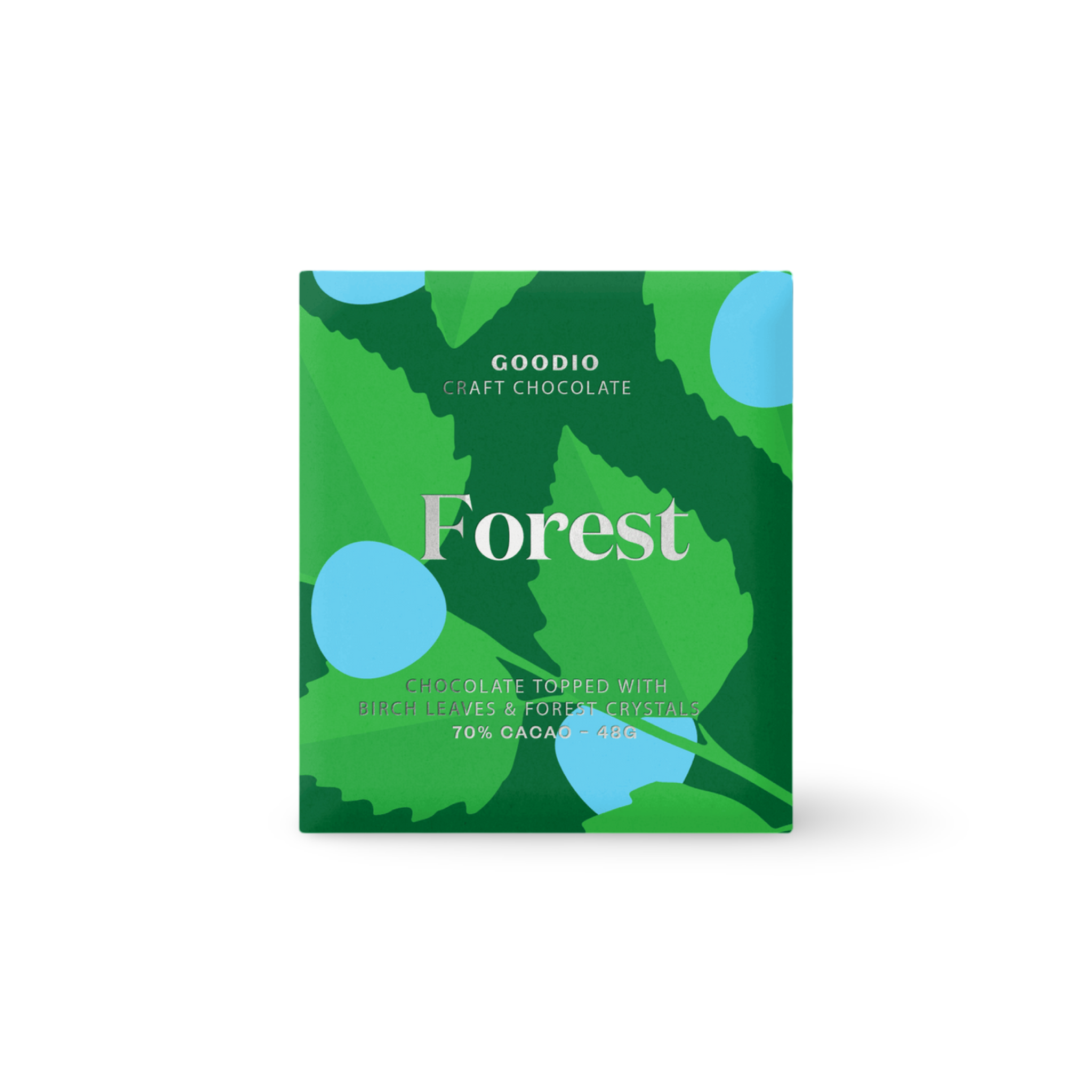 Forest 70% - Handgemachte Vegane Schokolade - Goodio Chocolate Finnland - 48g