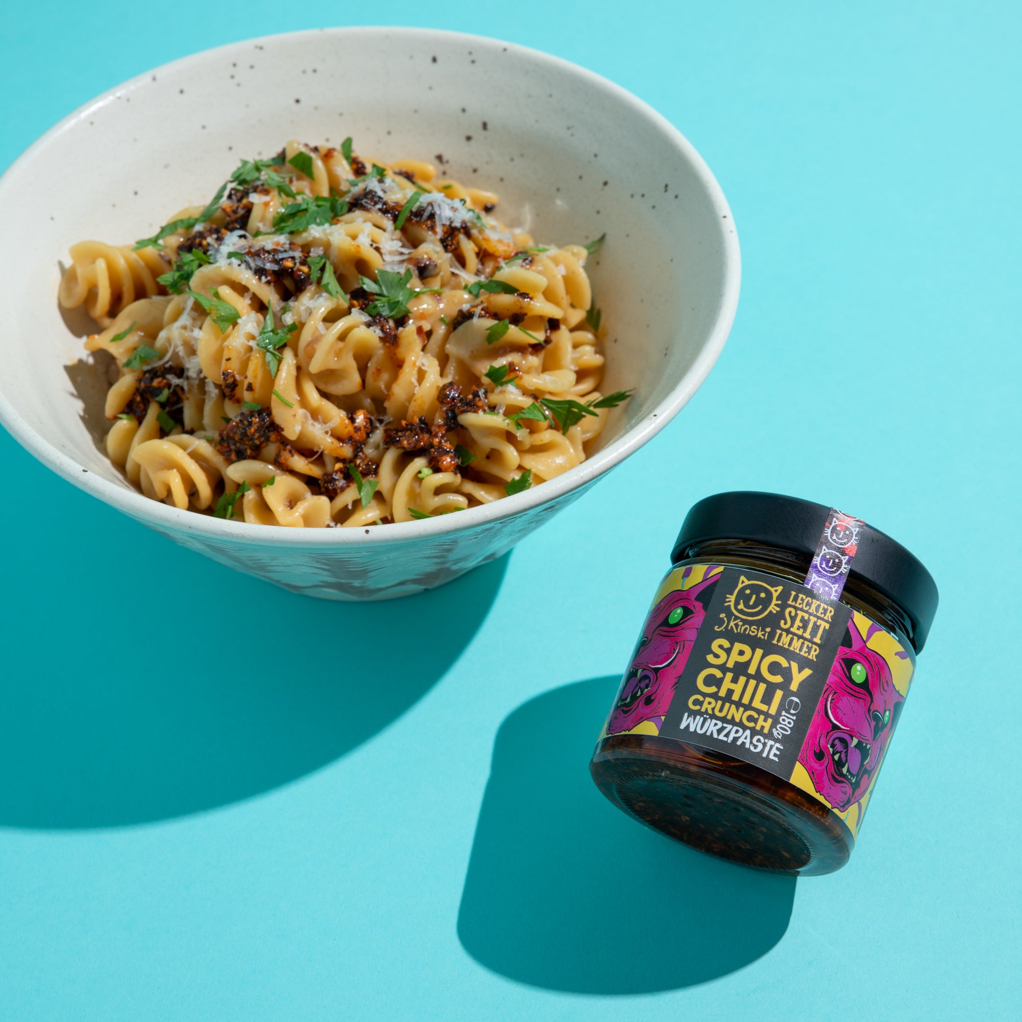 Bio Spicy Chili Crunch - Vegan von J.Kinski - 160g