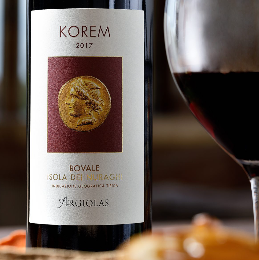 Korem IGT 2022 - Argiolas - Bovale Isola dei Nuraghi - Sardinien - 75cl