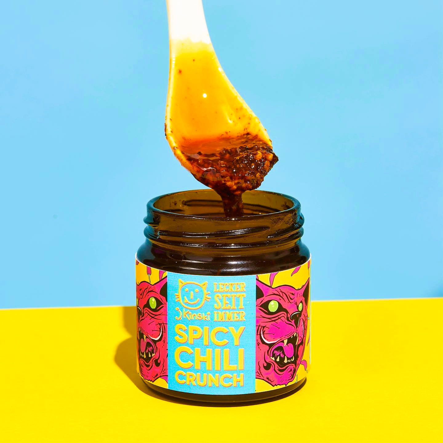 Bio Spicy Chili Crunch - Vegan von J.Kinski - 160g