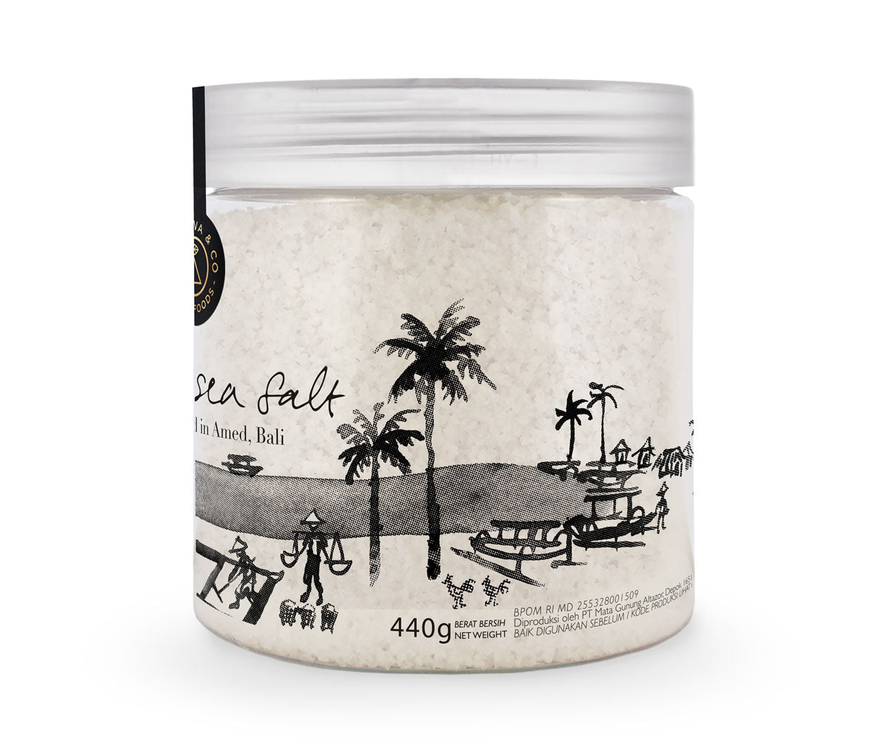 Sea salt - Bali - natural and unrefined - 400g