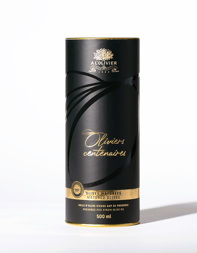 AOP Olivenöl von Jahrhunderten alten Bäumen aus der Provence in der Geschenks Verpackung von A l'Olivier - 500ml
