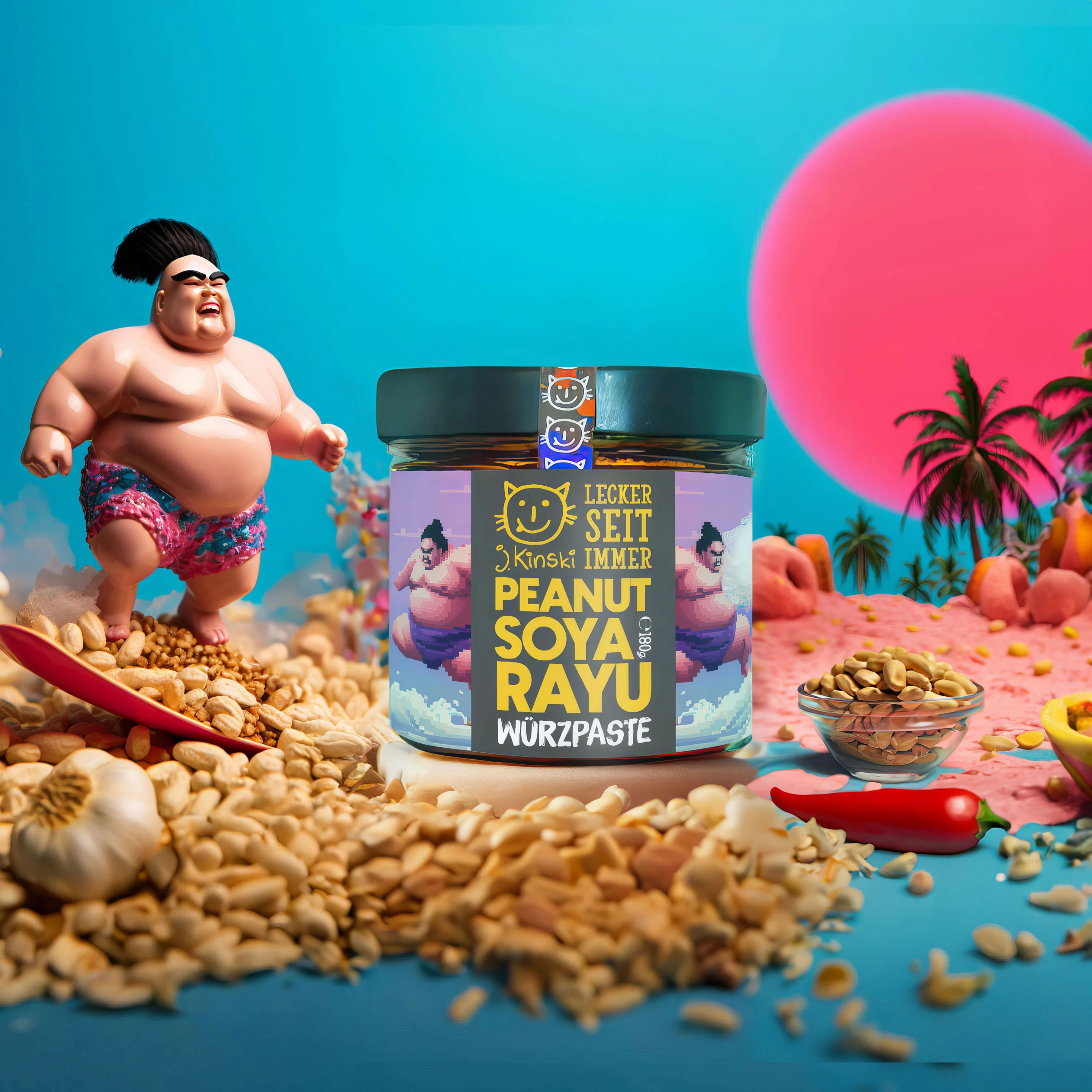 Peanut Soya Rayu - Bio Würzpaste von J.Kinski - 160g