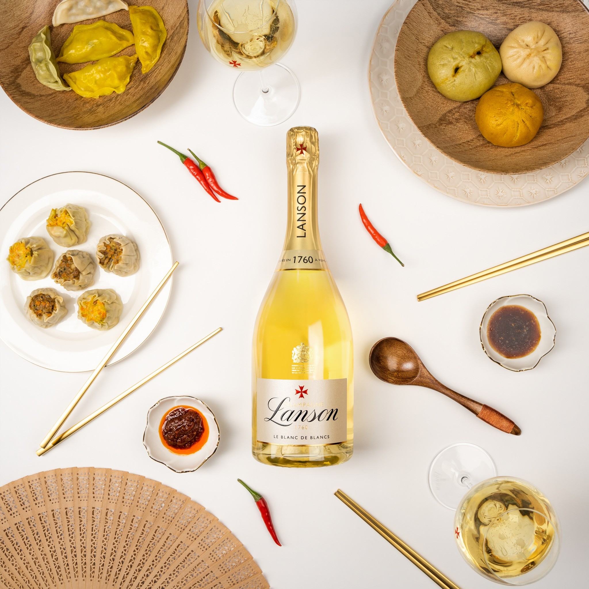 Champagner Lanson - Le Blanc de Blancs - 75cl