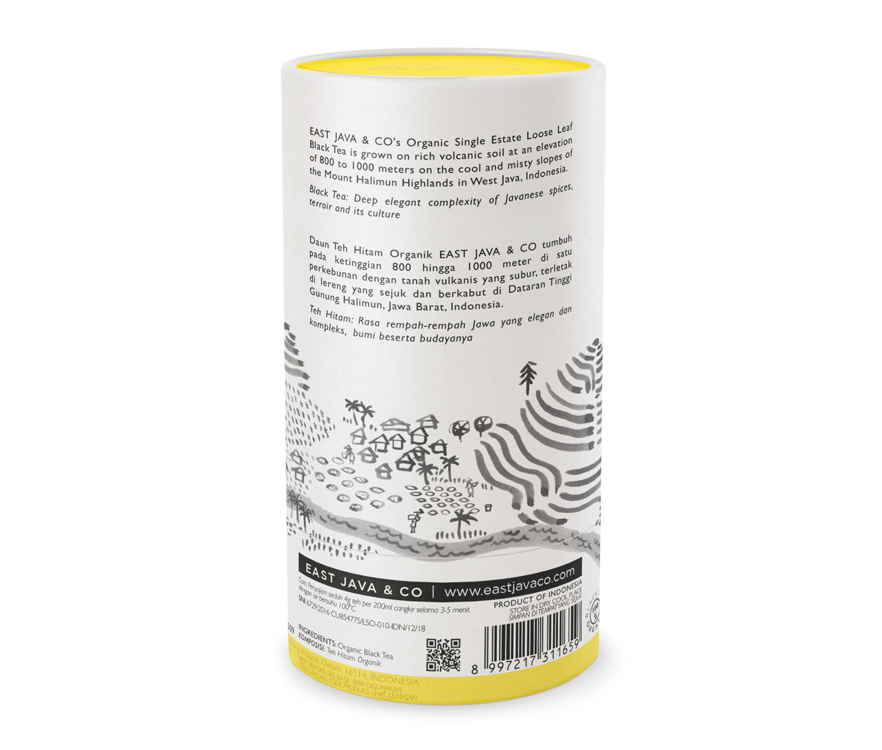 Bio Schwarztee - lose Blätter - West Java - Indonesien - 50g