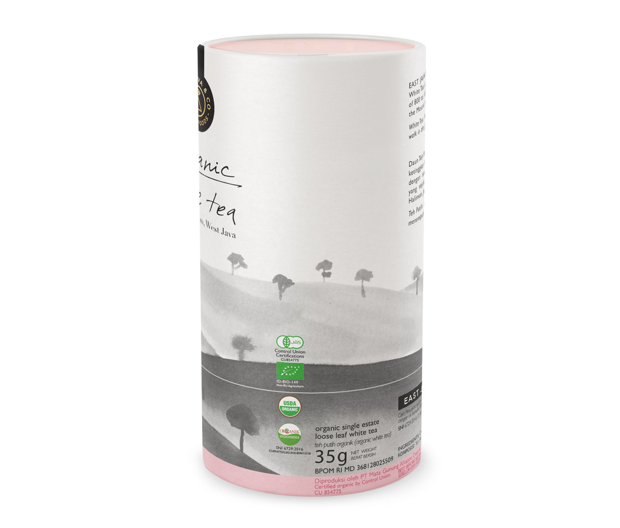 Bio Weisser Tee - lose Blätter - West Java - Indonesien - 35g