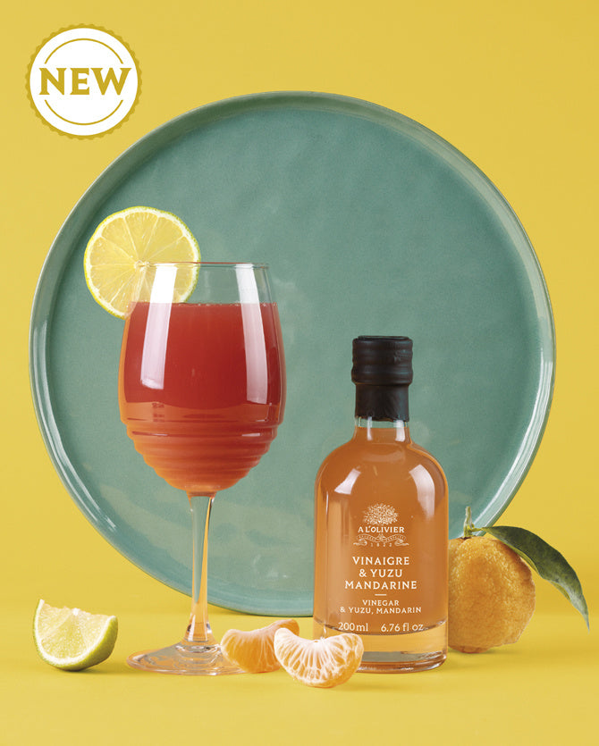 Yuzu & Mandarine Fruchtessig - A l'Olivier - 200ml