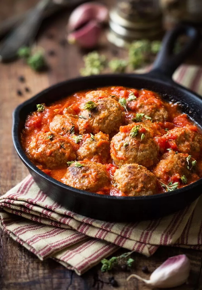 Spanische Fleischbällchen Albondigas