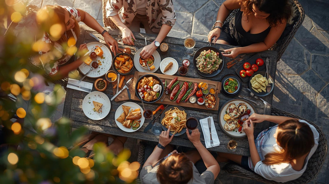 Dinner mit Freunden