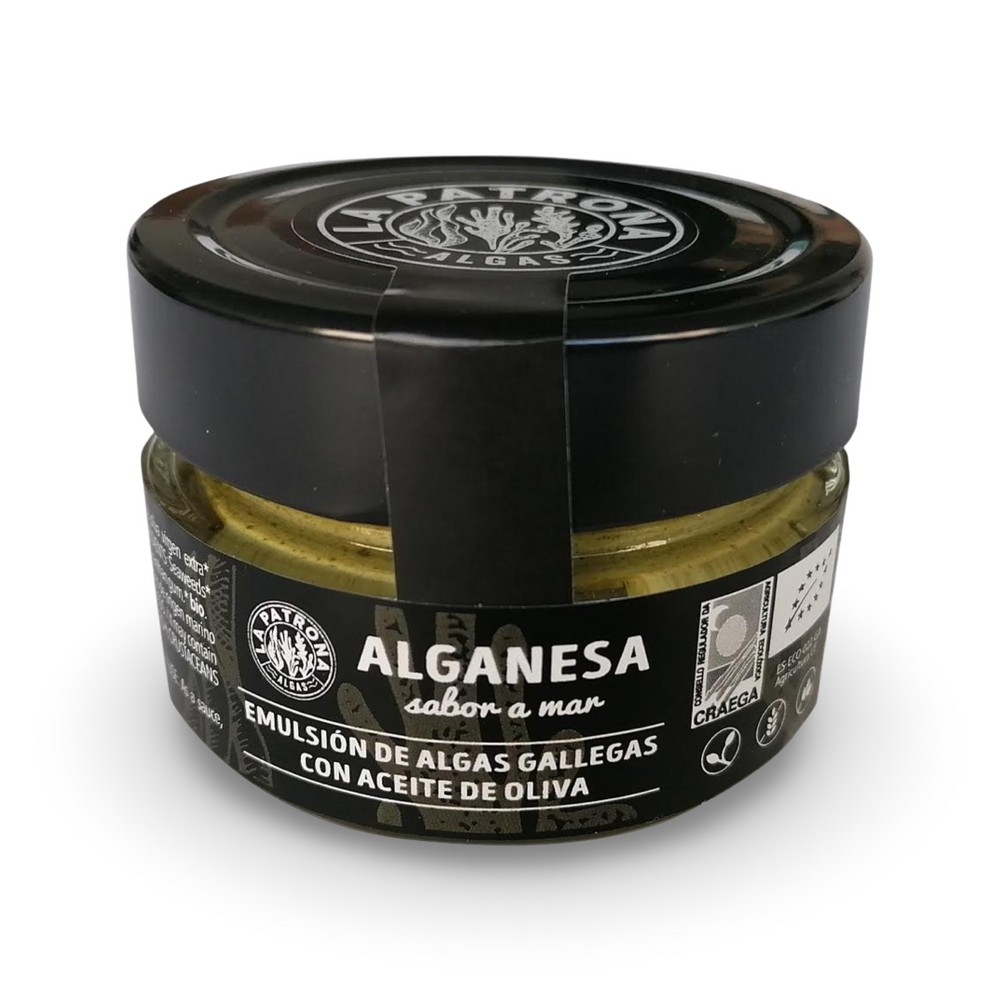 Alganesa from Galicia - Vegan Organic Seaweed Mayonnaise with Olive Oil 90g