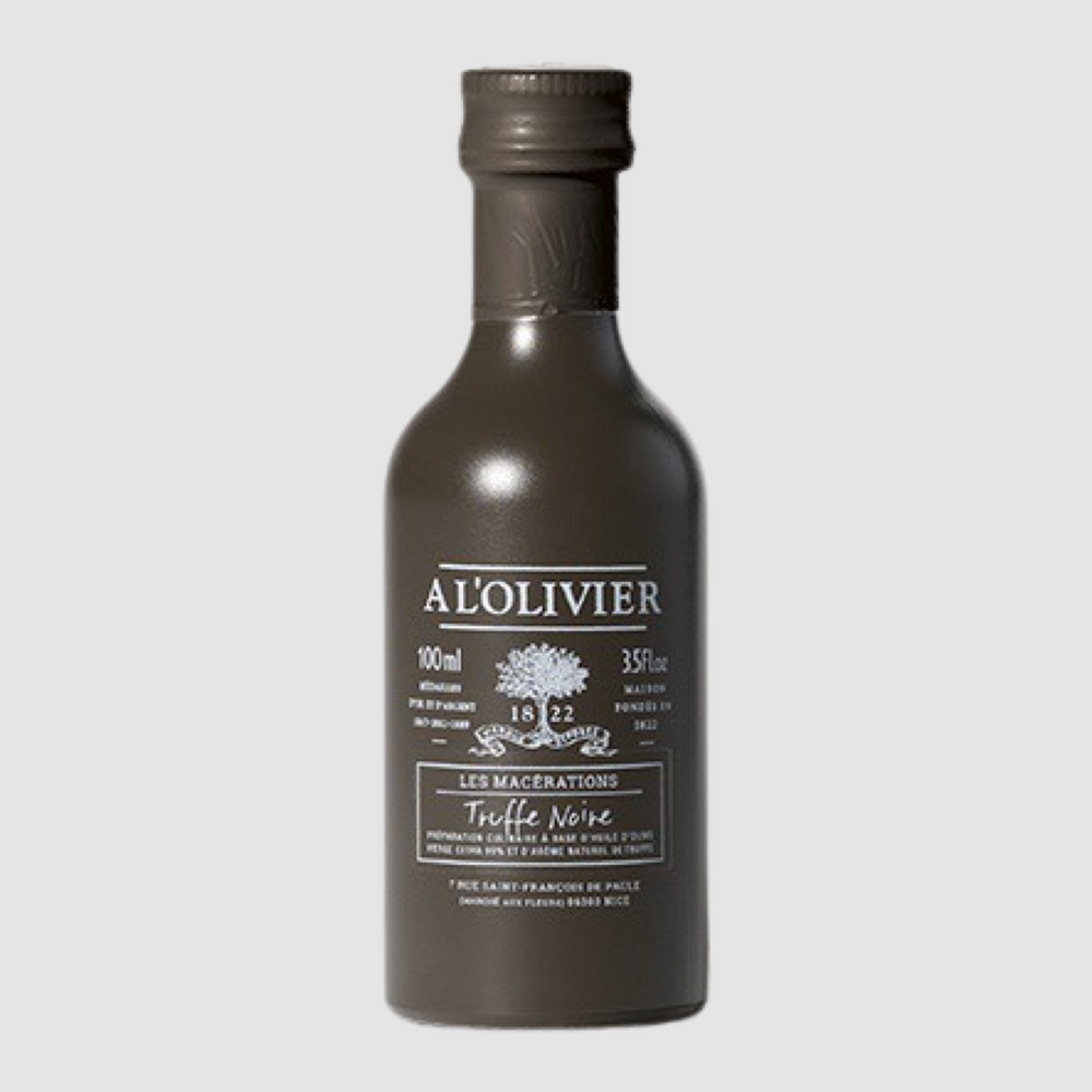 Olivenöl mit schwarzem Trüffel von A l'Olivier - 250ml
