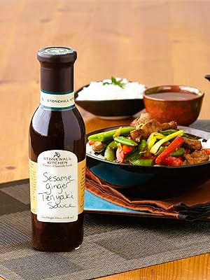 Sesame Ginger Teriyaki Sauce von Stonewall Kitchen 330ml