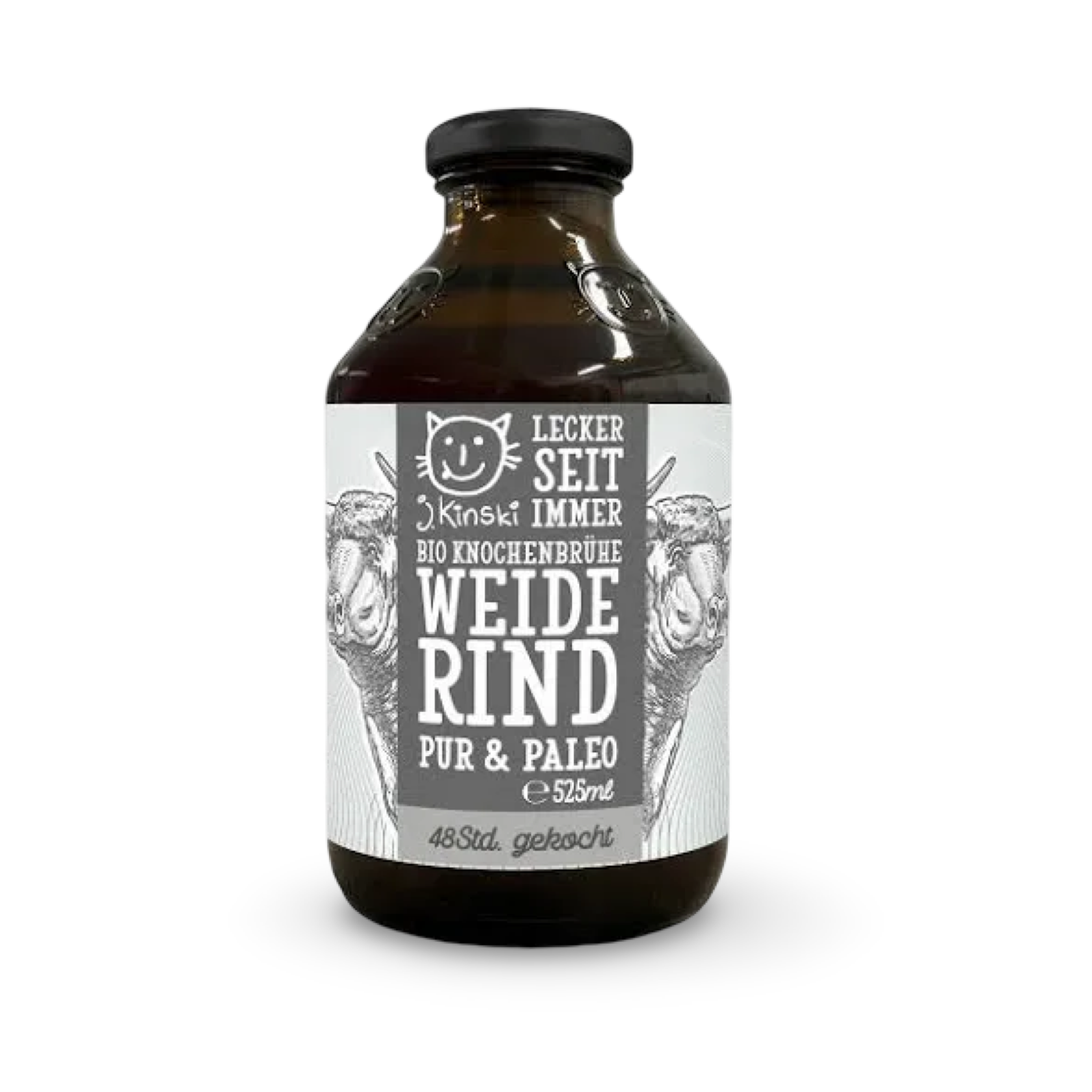 Bio Weiderind Knochenbrühe Pur & Paleo - J. Kinski - 525ml