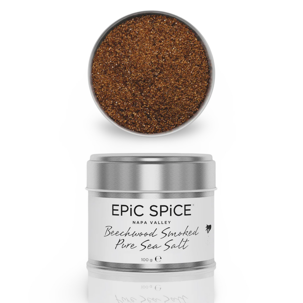 Beechwood smoked sea salt 100g