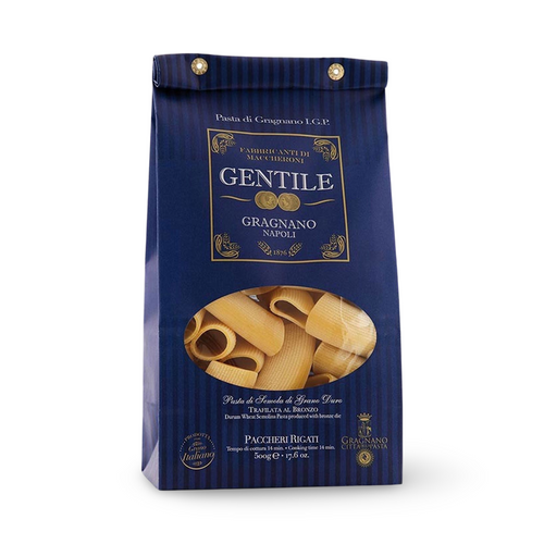 Gentile Paccheri Rigati - Pasta di Gragnano IGP - 500g