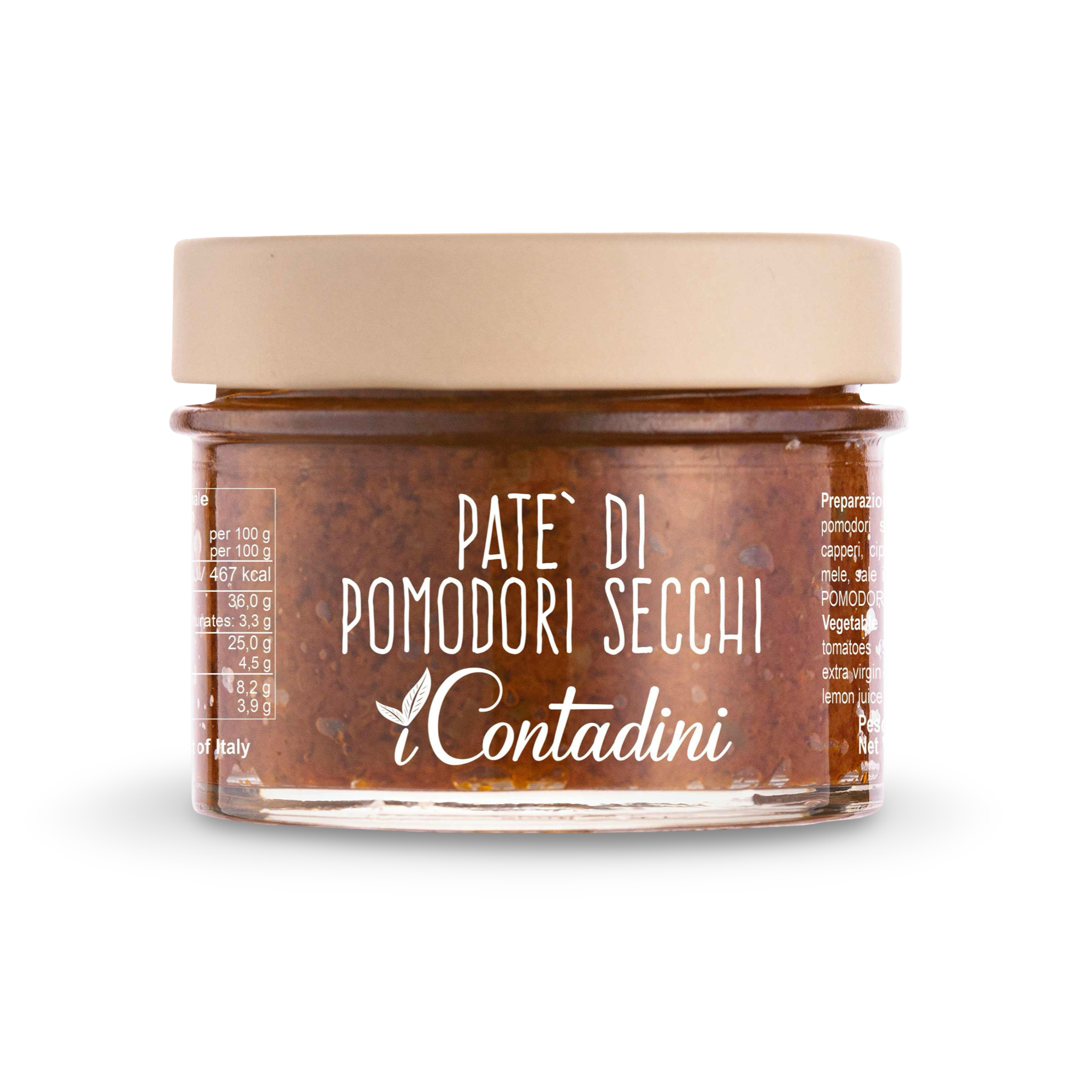 Patè di Pomodori secchi - I Contadini - 100g