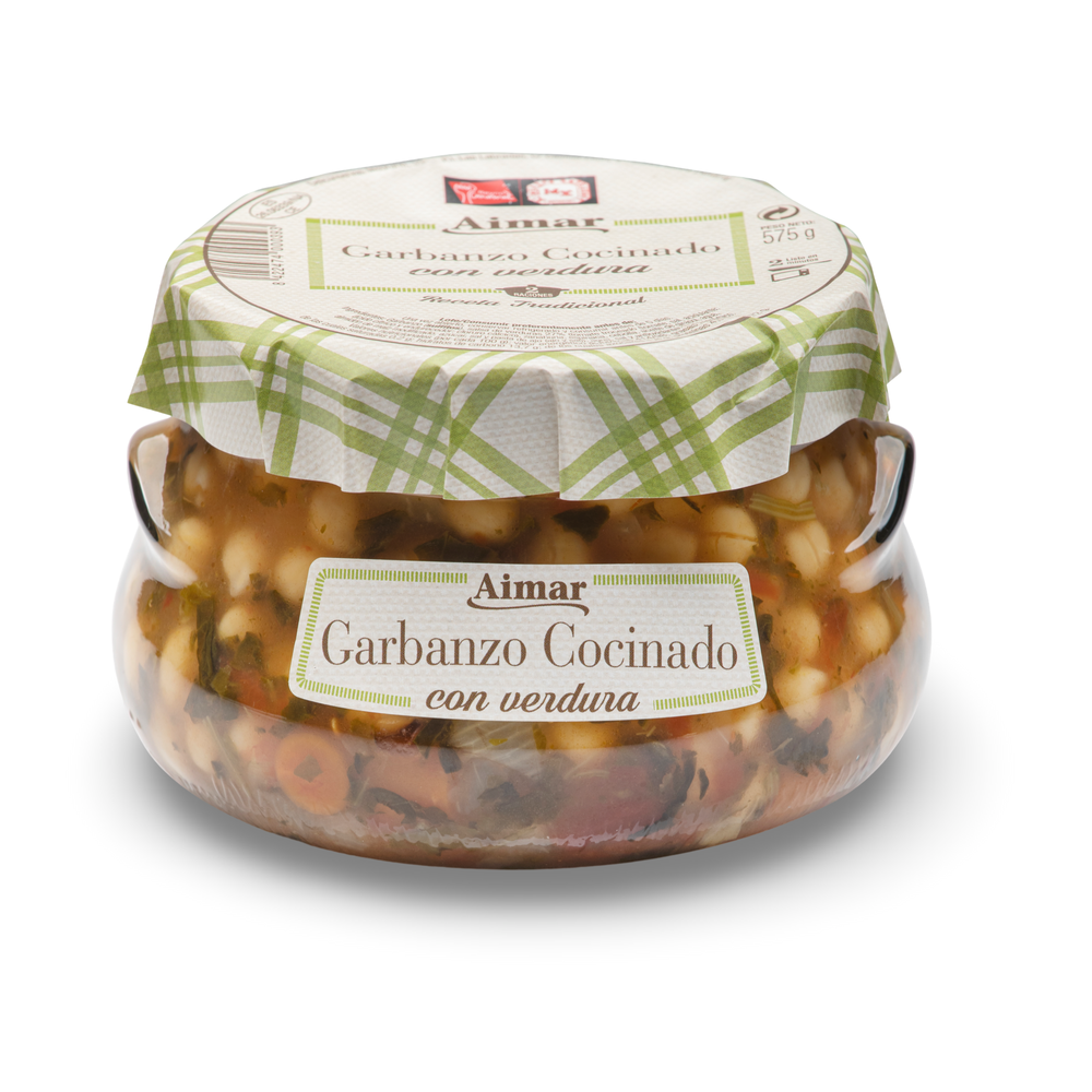 Kichererbsen-Gemüseeintopf Vegan von Aimar aus Spanien 575g