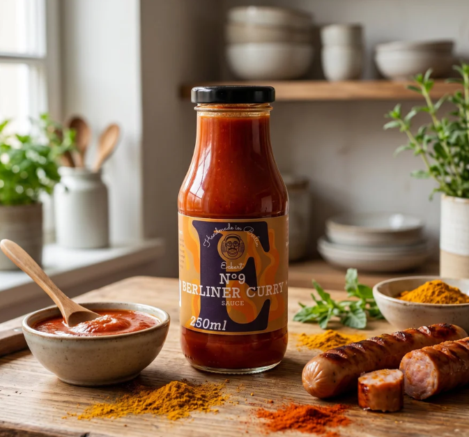 Berliner Curry Sauce - Eckart handmade in Berlin - 250ml