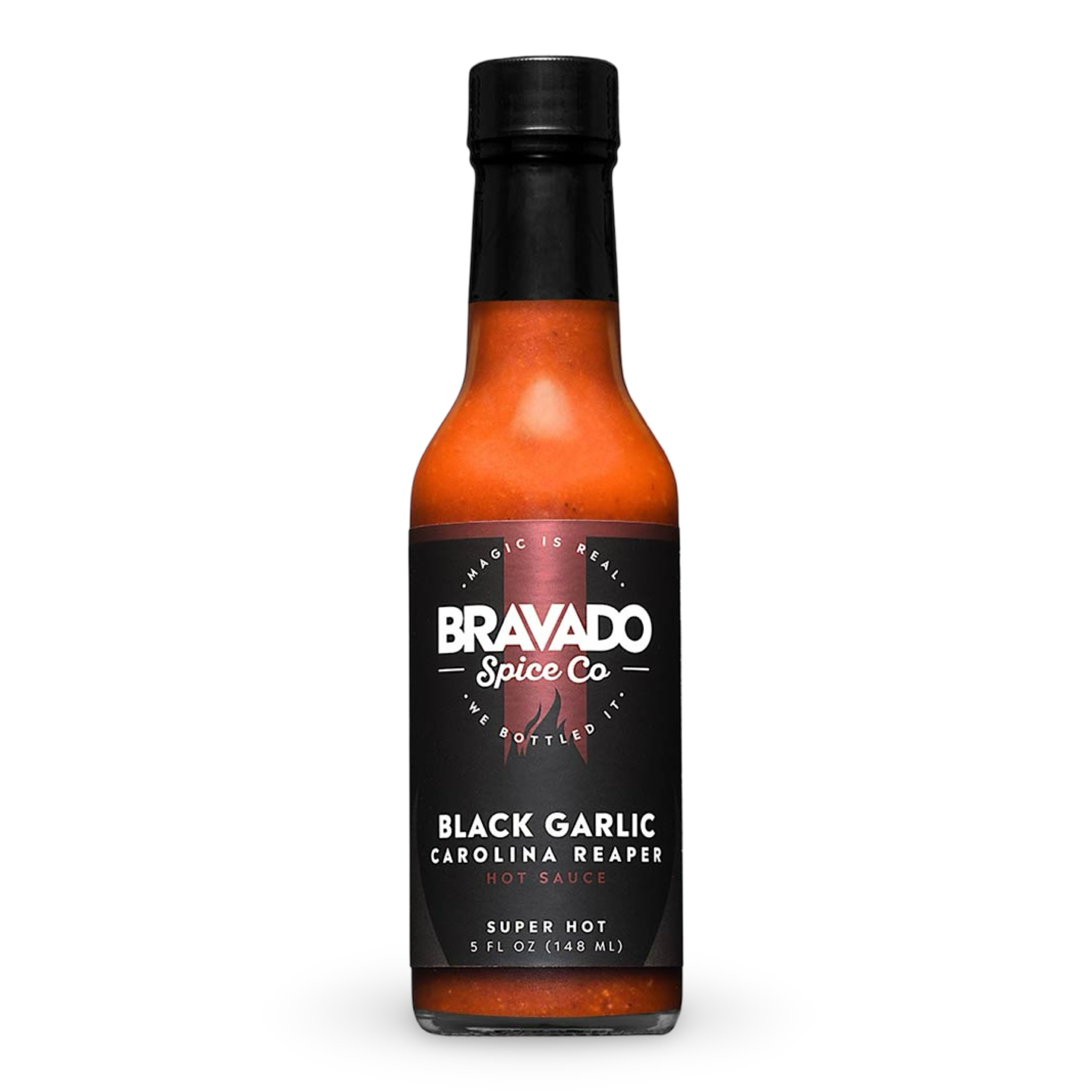 Black Garlic Carolina Reaper Hot Sauce - Bravado Spice Co. - 148ml
