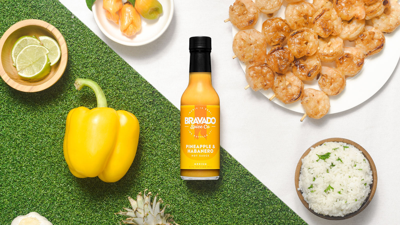 Pineapple & Habanero Hot Sauce – Bravado Spice Co. - 148 ml