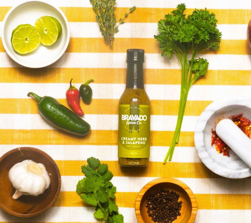 Creamy Herb & Jalapeño Hot Sauce – Bravado Spice Co. - 148ml