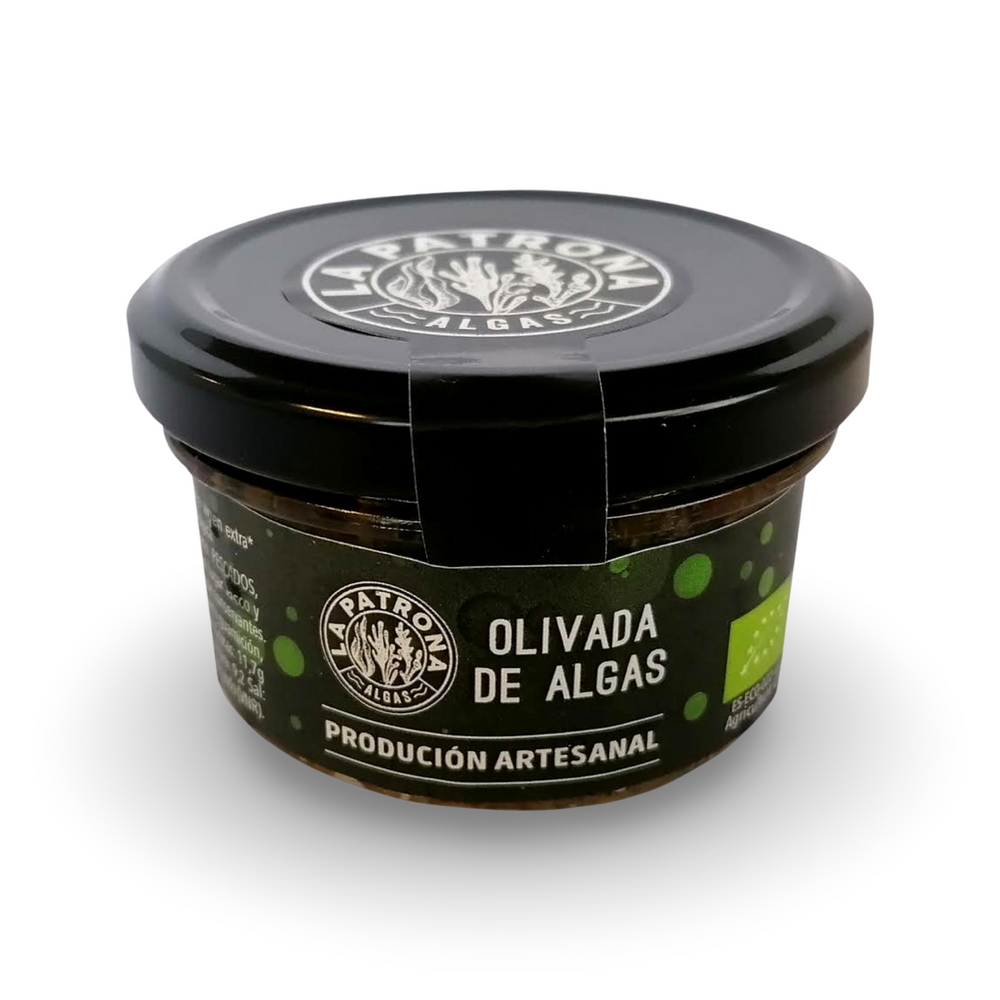 Bio Algen-Oliven-Tapenade -  Vegan aus Galicien - 85g