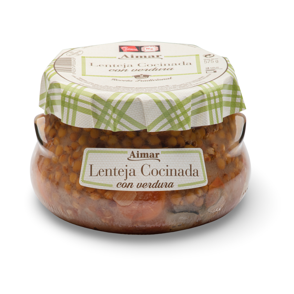 Linsen-Gemüseeintopf Vegan von Aimar aus Spanien 575g