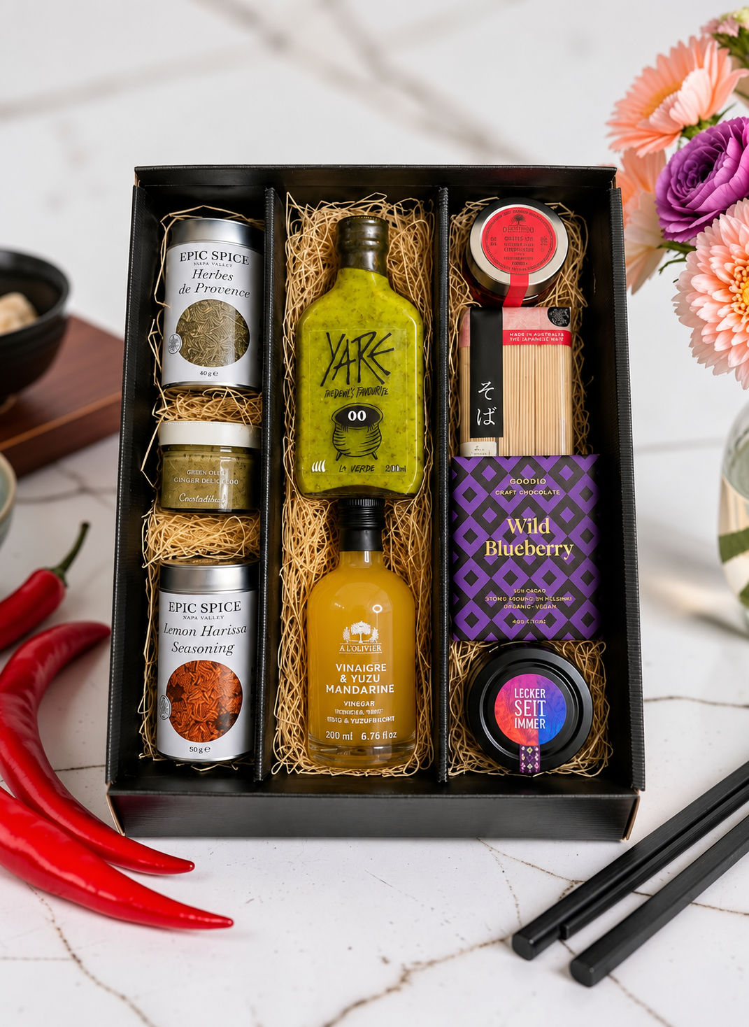 Gourmet Box “World of Flavors” – Culinary World Tour