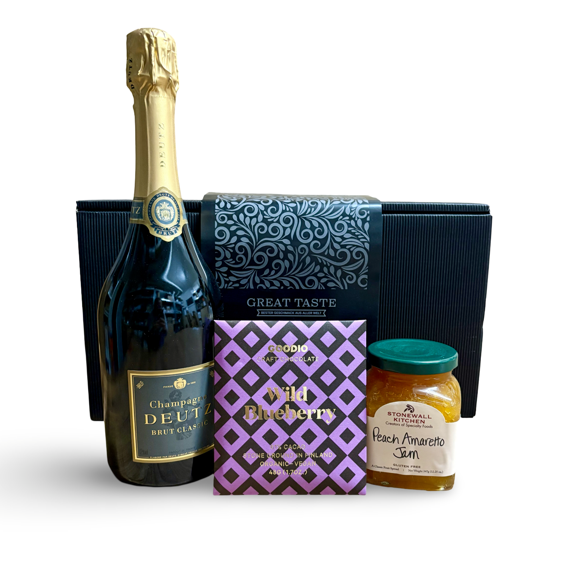 Champagne &amp; Sweets Gourmet Box – For sweet moments with style