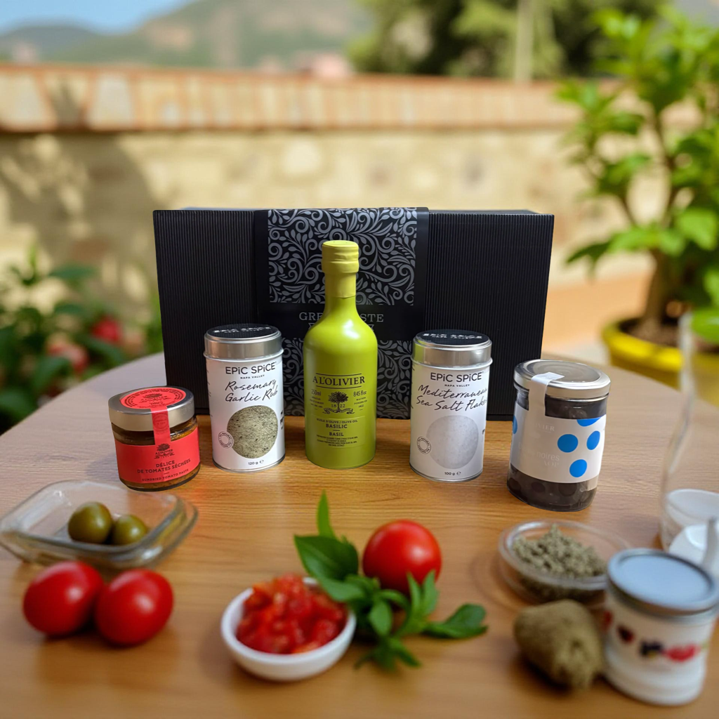 „Genussbox Mediterran“ – Für laue Abende - leichte Küche und echte Genussmomente