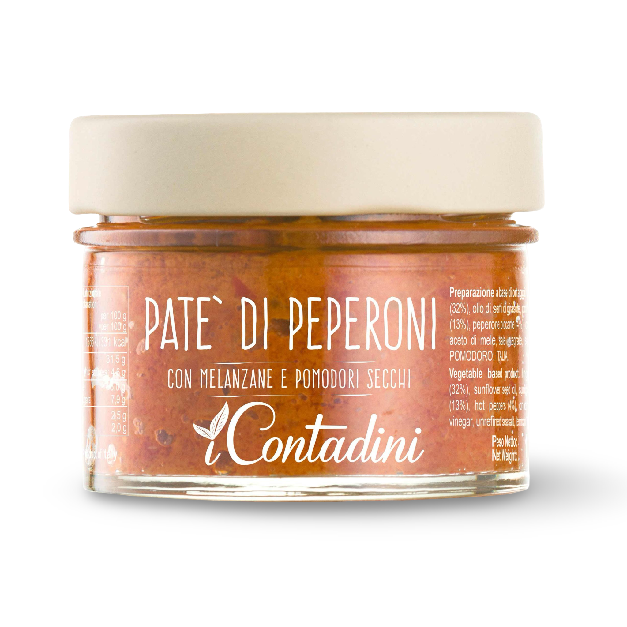 Patè di Peperoni - I Contadini - 100g