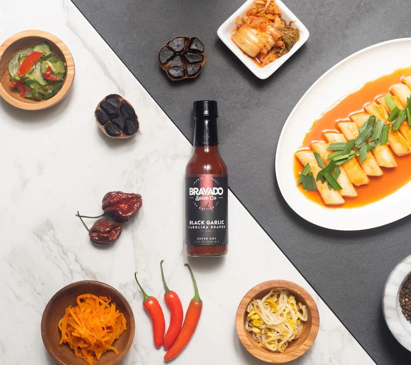 Black Garlic Carolina Reaper Hot Sauce - Bravado Spice Co. - 148ml