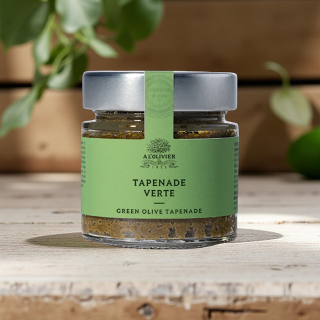 Tapenade aus grünen Oliven - von A L`Olivier - 100 Gramm