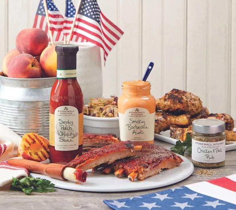 Smoky Peach Whiskey Grill Sauce - Stonewall Kitchen - 330ml