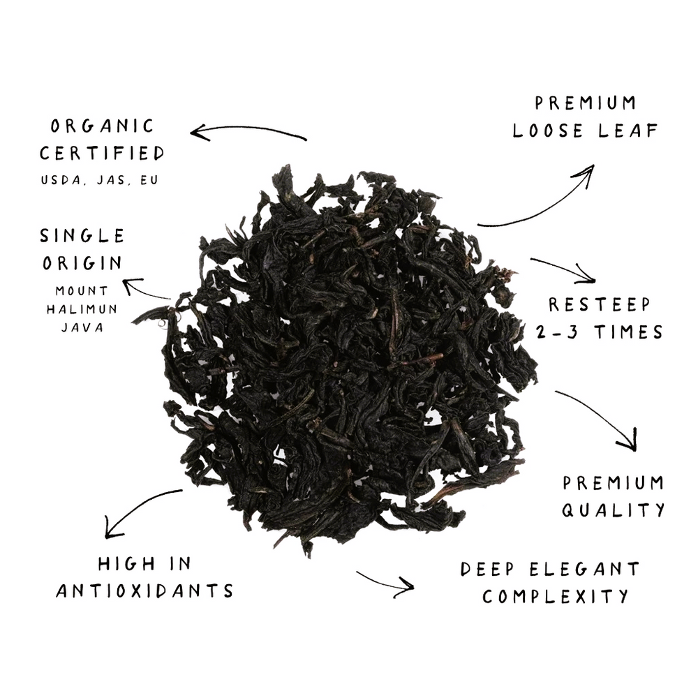 
                  
                    Organic Black Tea - loose leaves - West Java - Indonesia - 50g
                  
                