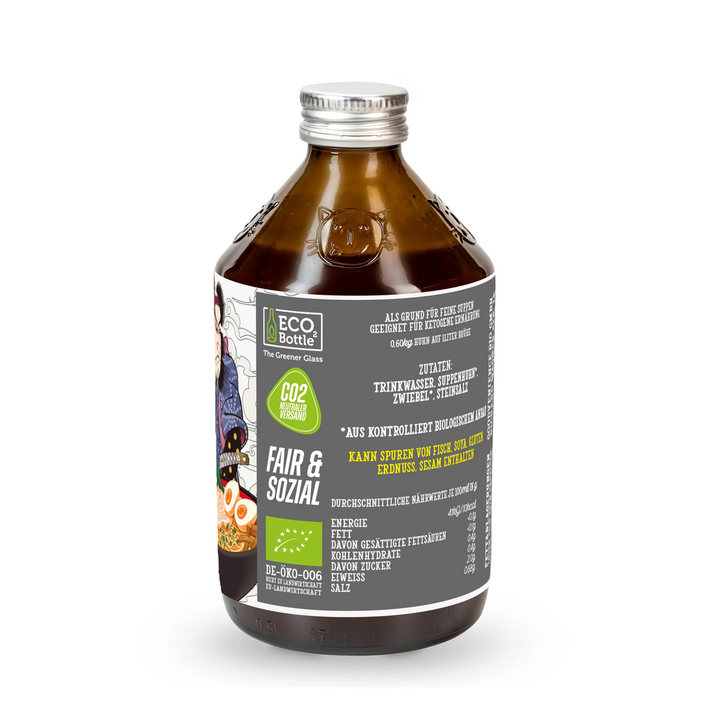 
                  
                    Organic Chicken Base Bone Broth for Ramen 525ml by J.Kinski
                  
                