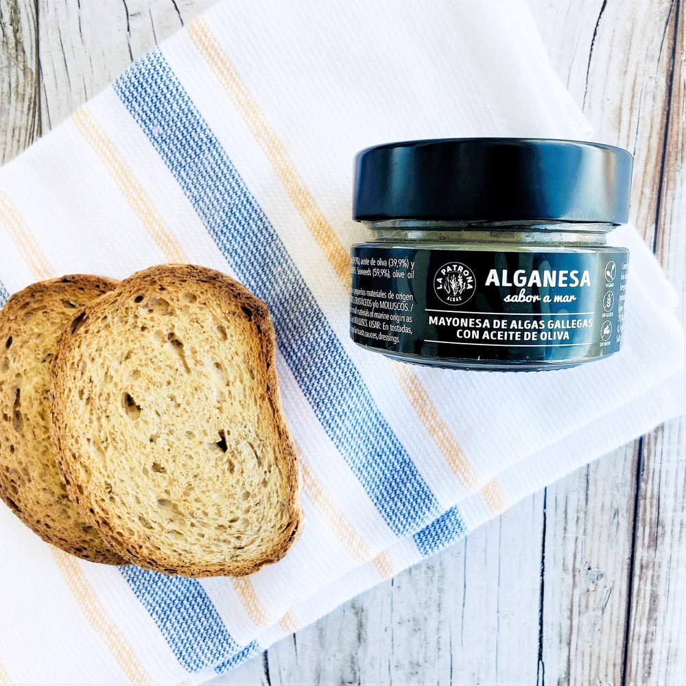 
                  
                    Alganesa from Galicia - Vegan Organic Seaweed Mayonnaise with Olive Oil 90g
                  
                