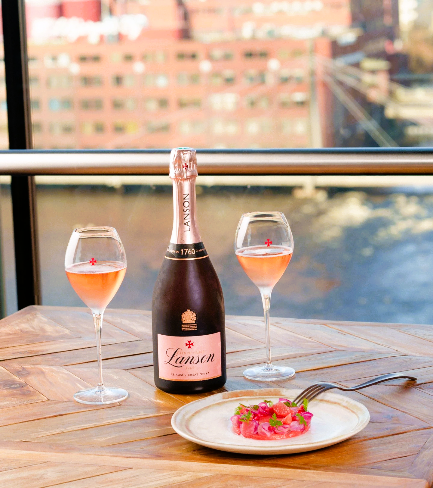 Champagner Lanson - Le Rosé Création